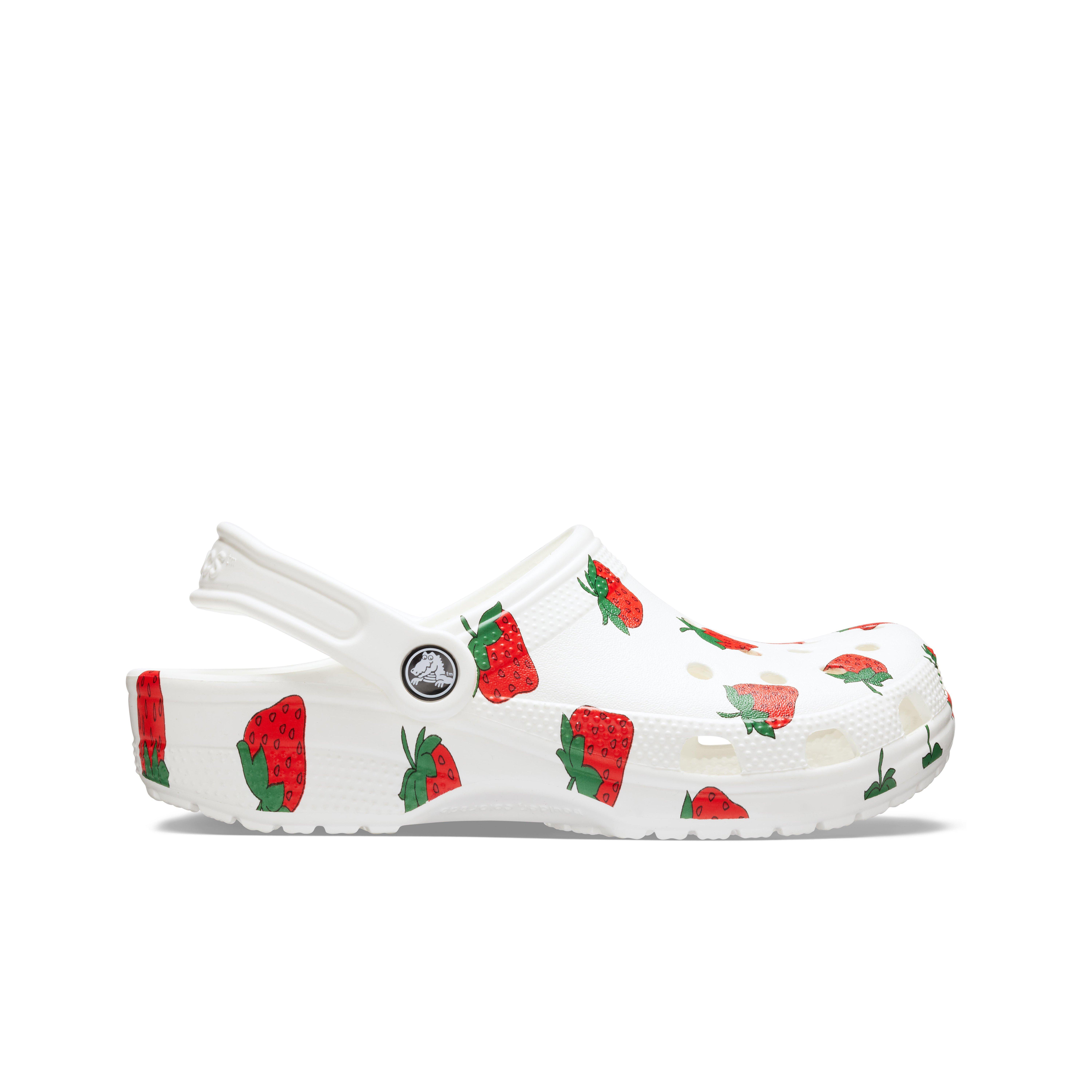 strawberry crocs famous footwear